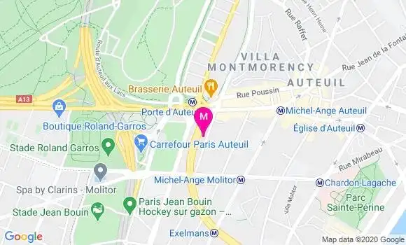 Localisation Dr Claude Levy