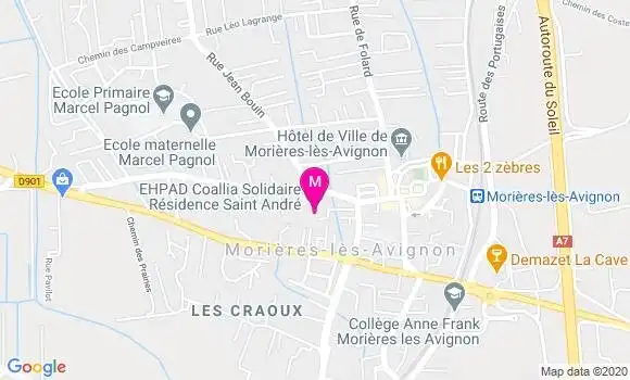 Localisation Dr Florence Pons