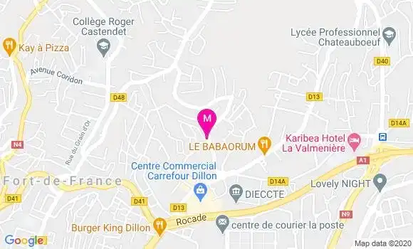 Localisation Dr Violaine Zizka