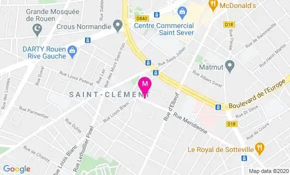 Localisation Dr Mathilde Duret