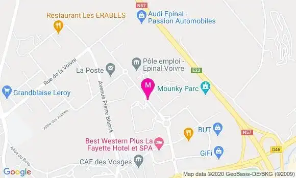 Localisation Dr Philippe Thomas