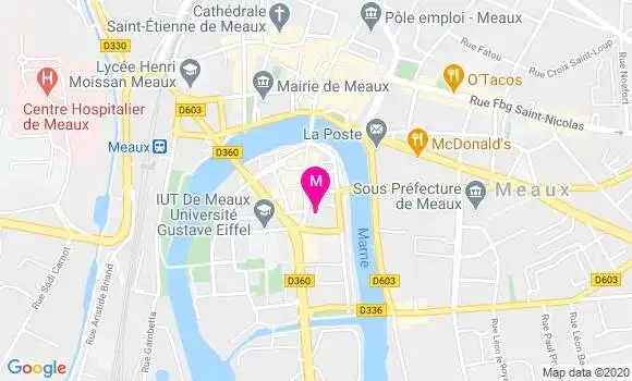 Localisation Dr Emmanuel Troulis