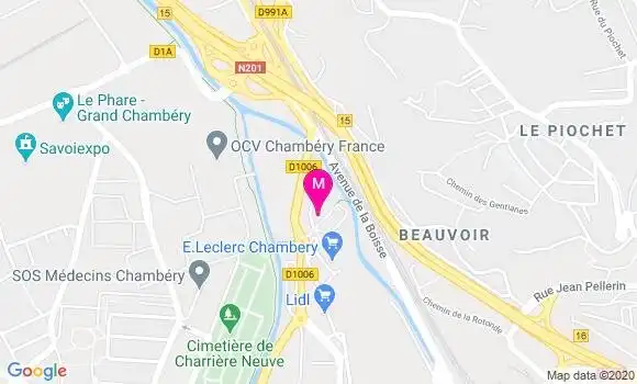 Localisation Dr Sylvie Onquiert