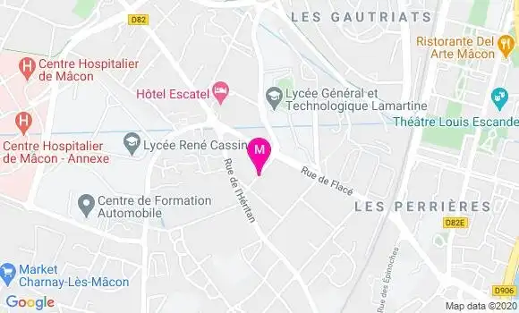 Localisation Dr Carole Abello