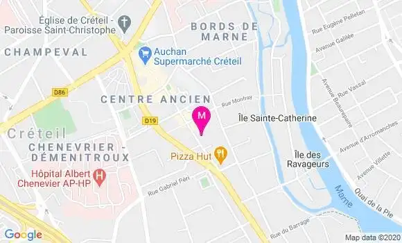 Localisation Dr Micheline Antonios