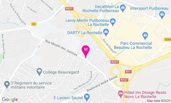 Localisation Dr Cedric Bouquet