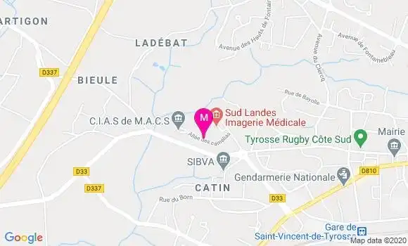 Localisation Dr Edouard Dumas De La Roque