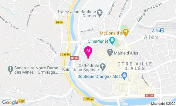 Localisation Dr Marion Begot