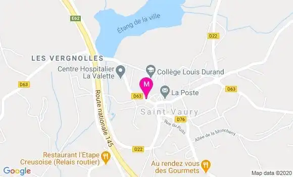Localisation Dr Matthieu Parneix