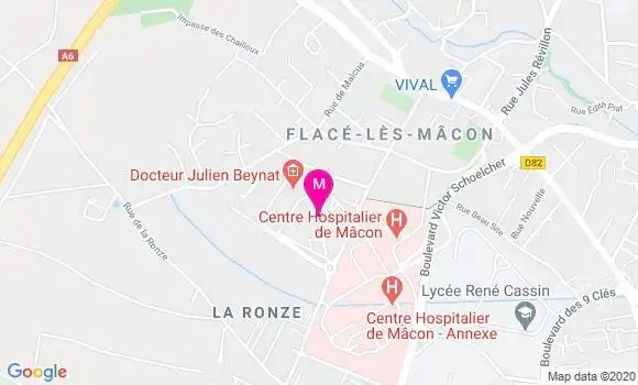 Localisation Dr Francois Renoult