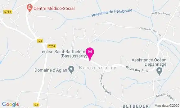 Localisation Dr Elodie Leon