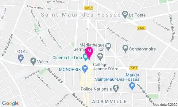 Localisation Dr Adrien Durand