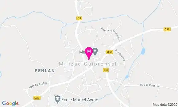 Localisation Dr Claire Ribault