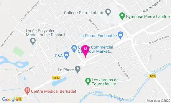 Localisation Dr Laurent Rey