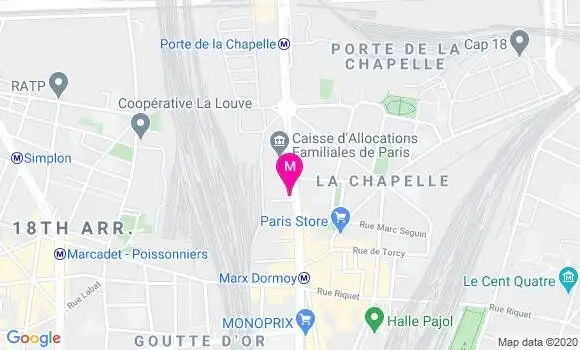 Localisation Dr Joseph Bitoun