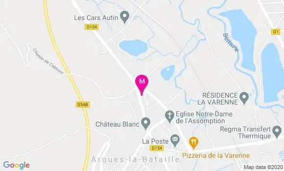 Localisation Dr Christian Pavageau