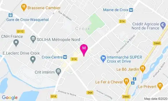 Localisation Dr Antoine Delezenne
