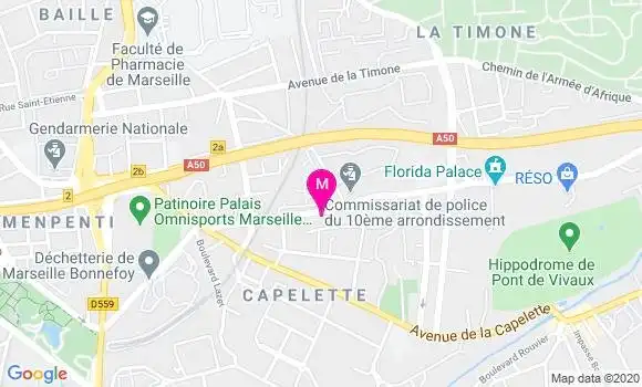 Localisation Dr Margherita Massot