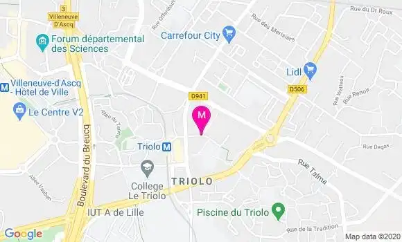 Localisation Dr Delphine Messabihi