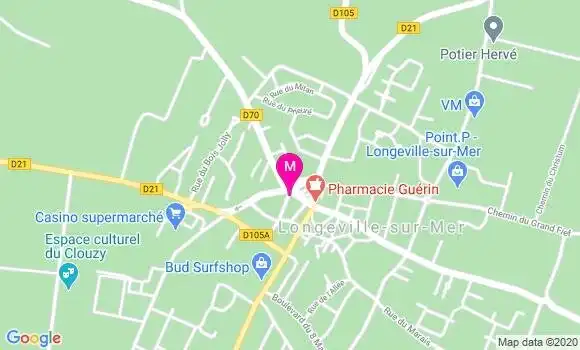 Localisation Dr Caroline Perier