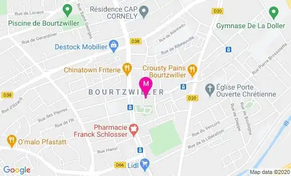 Localisation Dr Roxana Trifan