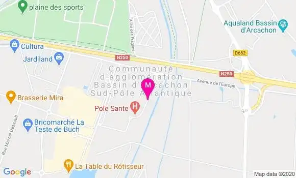 Localisation Dr Benjamin Leray