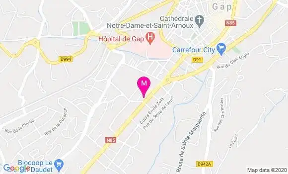 Localisation Dr Elsa Garros