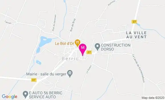 Localisation Dr Lydie Drean