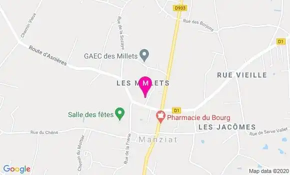 Localisation Dr Adrien Brocard