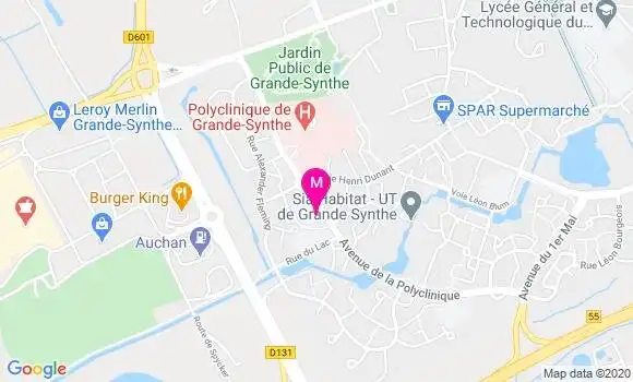 Localisation Dr Olivier Combaux