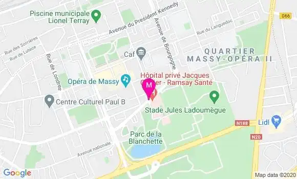 Localisation Dr Louis Moisson