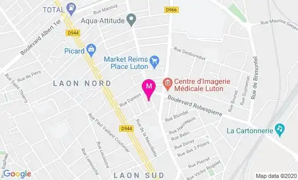 Localisation Dr Arnaud Mauprivez