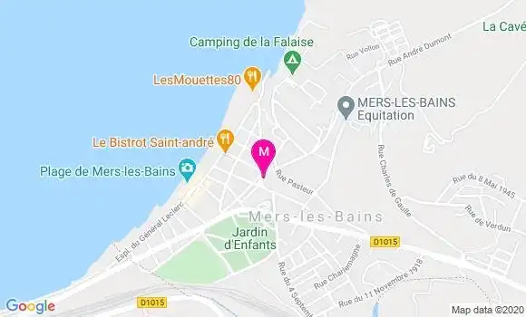 Localisation Dr Delphine Meulemeester