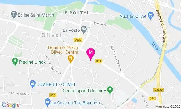 Localisation Dr Genevieve Castand