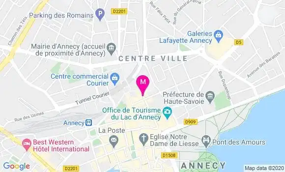 Localisation Dr Solange Trimaille