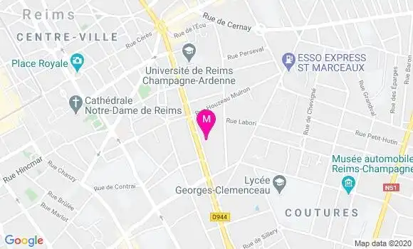 Localisation Dr Oana Sandu