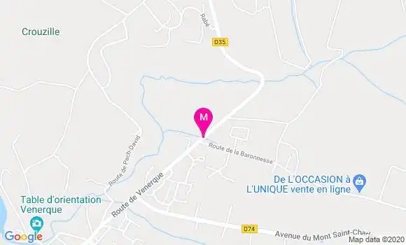 Localisation Dr Magali Fernandez