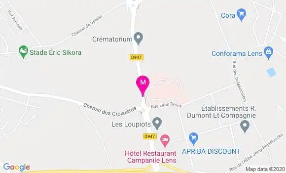 Localisation Dr Sophie Lemaire