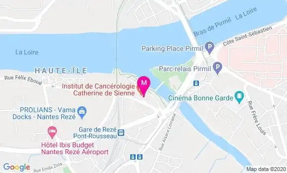 Localisation Dr Eric Brillet