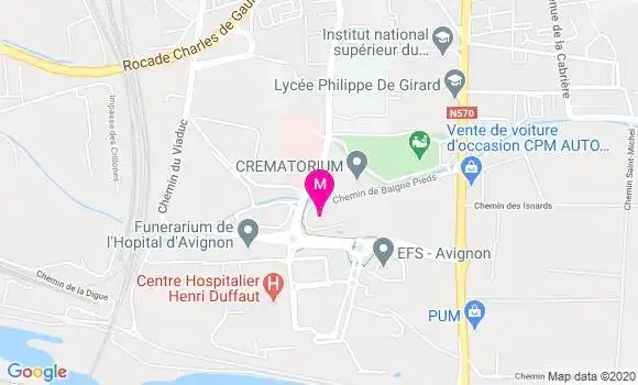 Localisation Dr Cornelia Afrodita Dinu Marincas