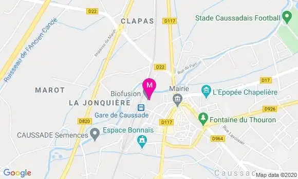 Localisation Dr Clelie Hugele