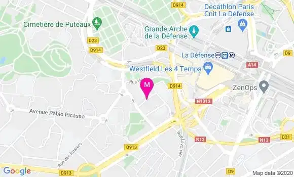 Localisation Dr Jean Claude Schwartz