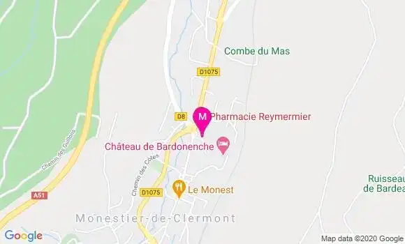 Localisation Dr Mathieu Gasparini