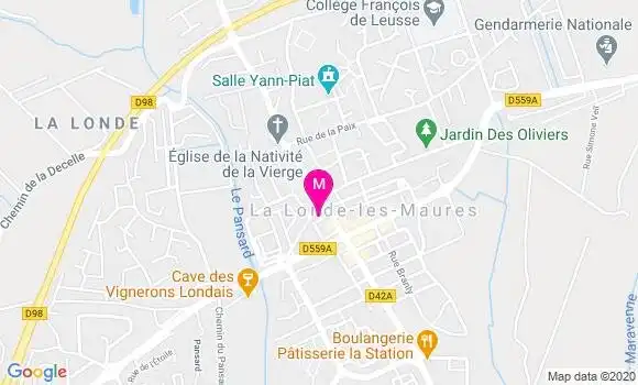 Localisation Dr Elsa Roux