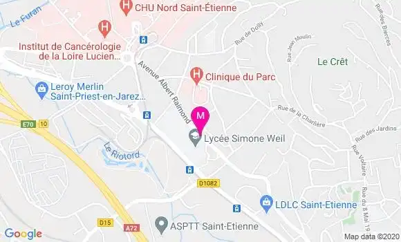 Localisation Dr Pascal Martin