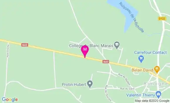 Localisation Dr Sandra Lahery