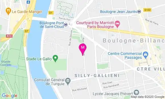 Localisation Dr Xavier Thibault