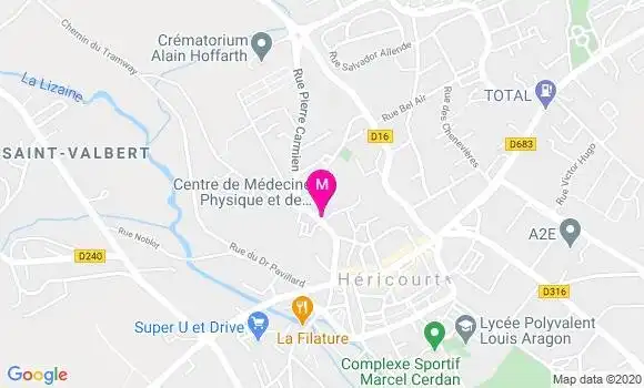 Localisation Dr Marcel Florin Stiubei