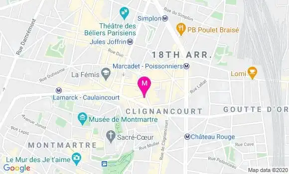Localisation Dr Nora Gauffier