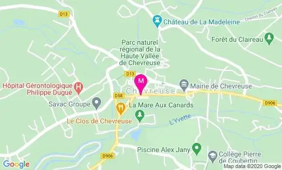 Localisation Dr Segolene Perrillat Amede